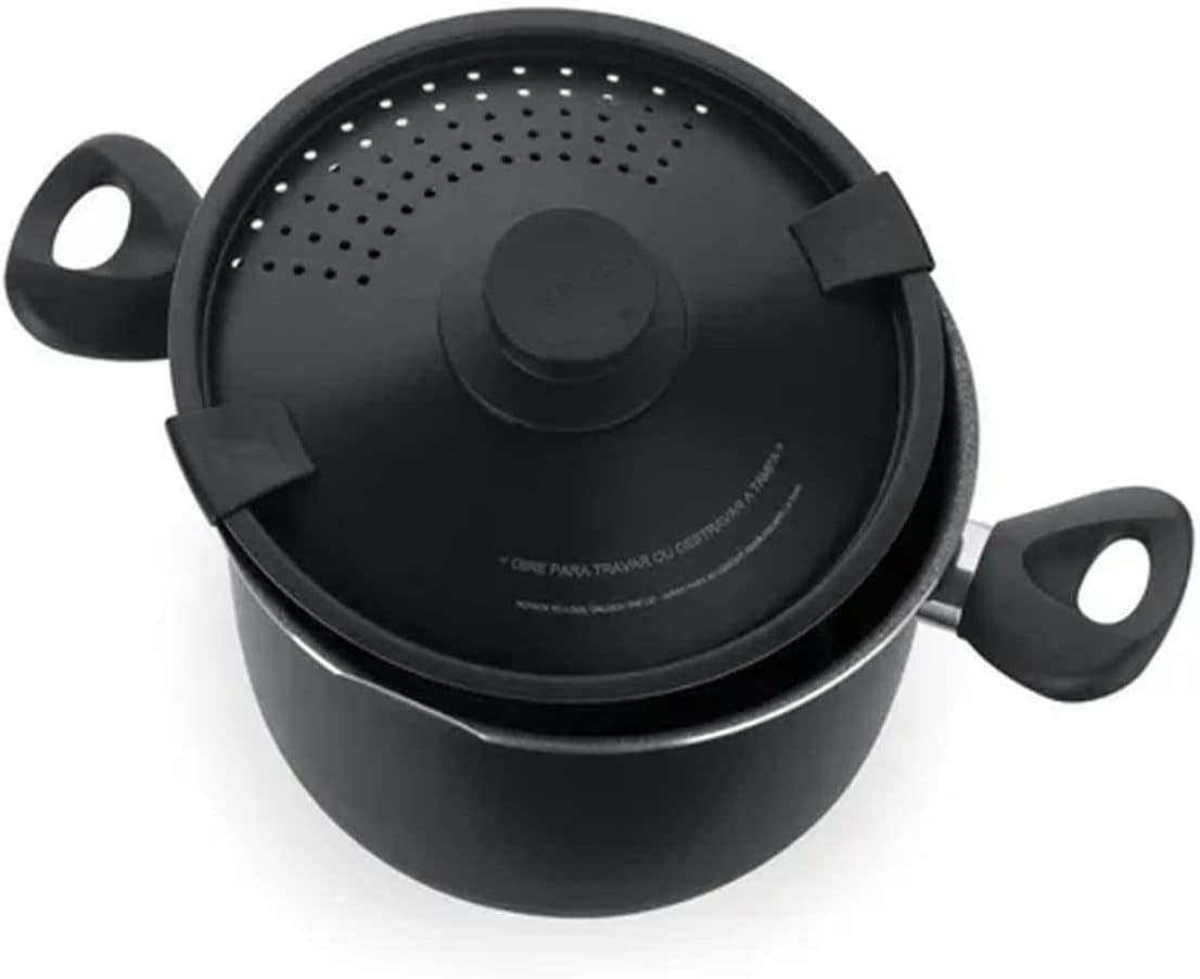 Panela para Macarrão Espagueteira Escorredor Antiaderente - Image 5