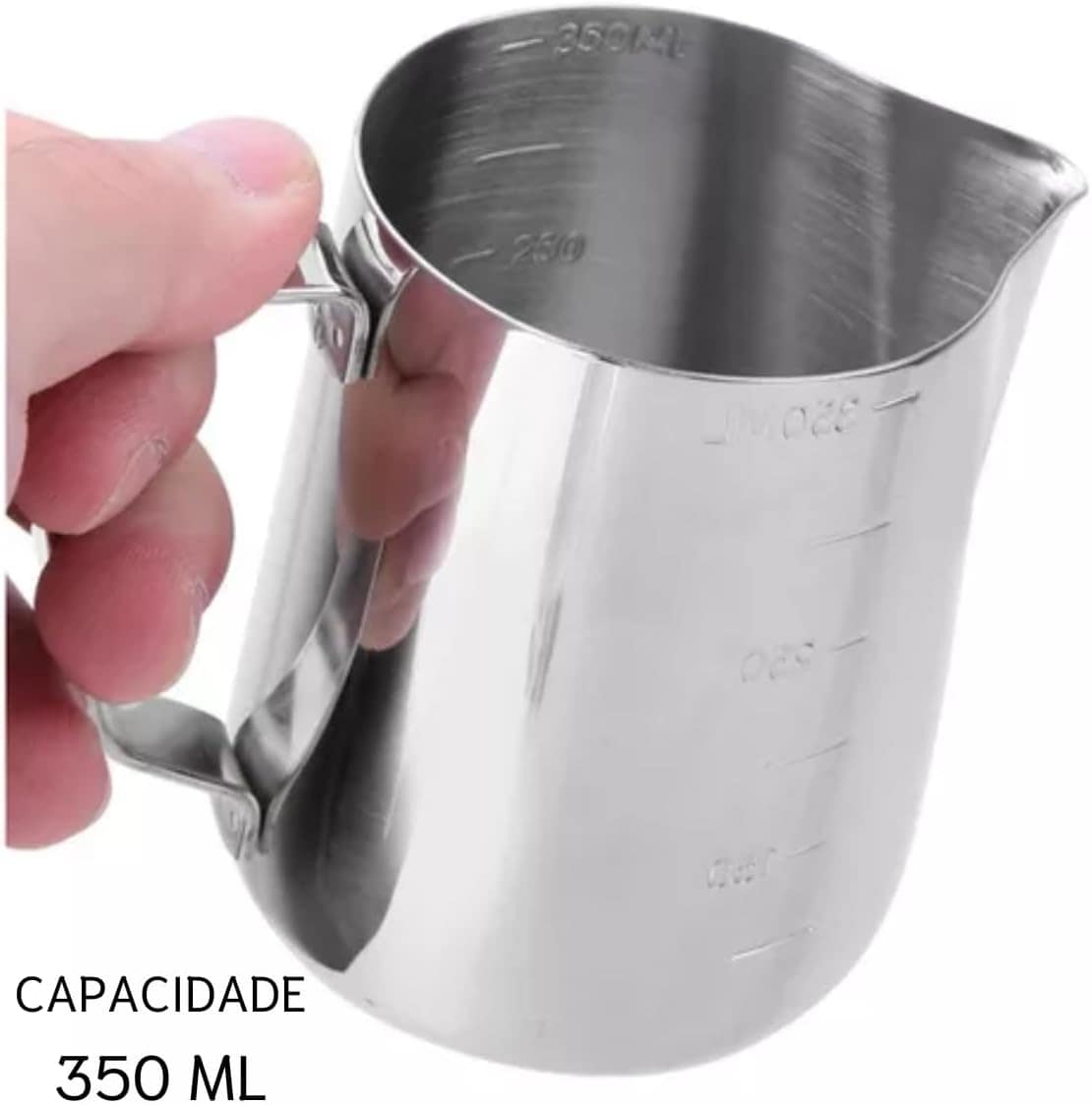 Jarra de espumar leite 350 ml Jarra de aço inoxidável copo v... - Image 8