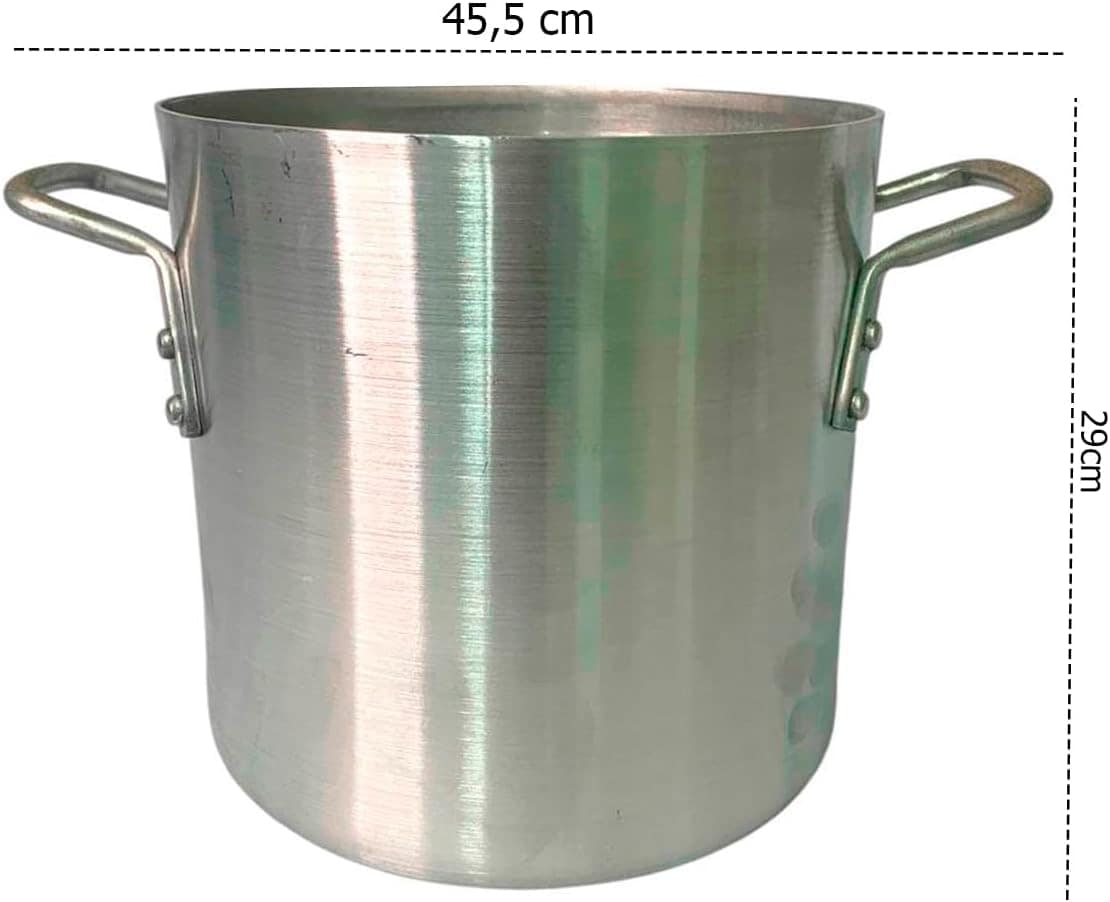 Caldeirão Alumínio Industrial N:34 Linha Hotel 27 Litros - Image 4