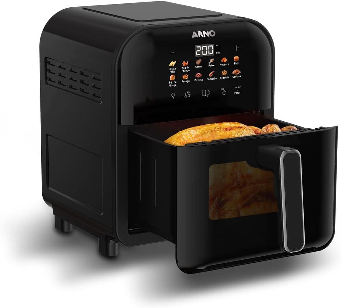 Fritadeira Sem Óleo Air Fryer Arno Easy Fry Turbo 6L AFI6, 1... | É bom mesmo? Descubra antes de comprar - Image 2