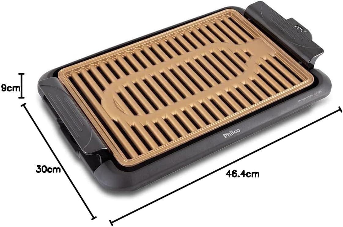 Churrasqueira Elétrica Philco 1200w Pcq1200d - 220 - Image 9