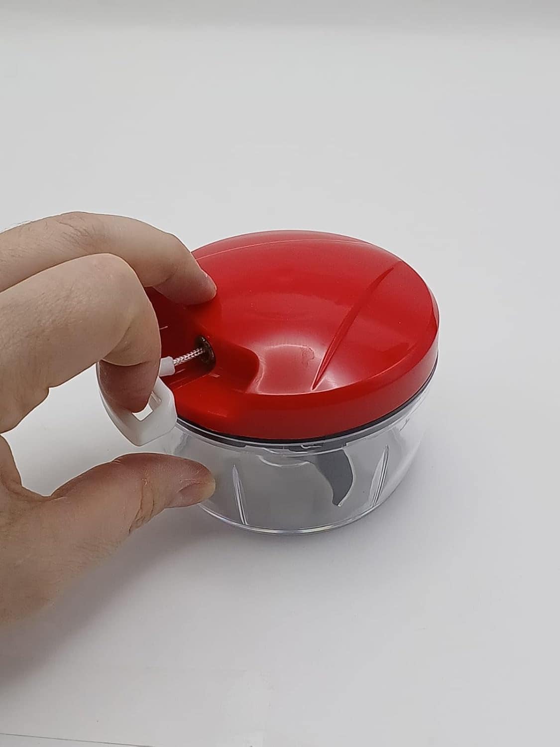 Mini Processador Manual de Alimentos, 2 Lâminas em Aço Inox,... - Image 5