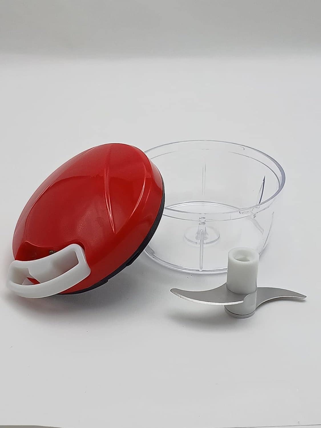 Mini Processador Manual de Alimentos, 2 Lâminas em Aço Inox,... - Image 3