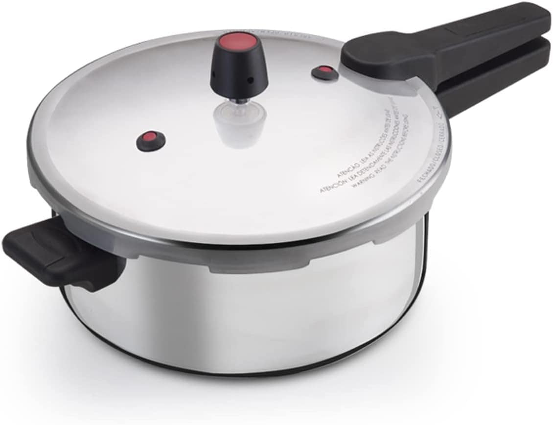 Panela de Pressão Polida 7L Fechamento Externo Nacional