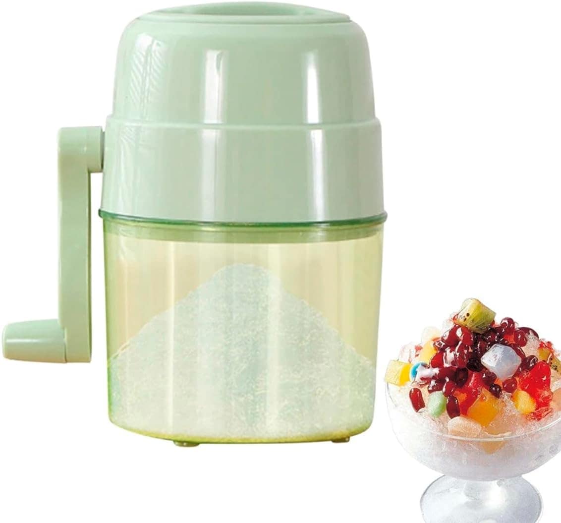 Máquina De Raspadinha Cortador Triturador De Gelo Manual Sor...