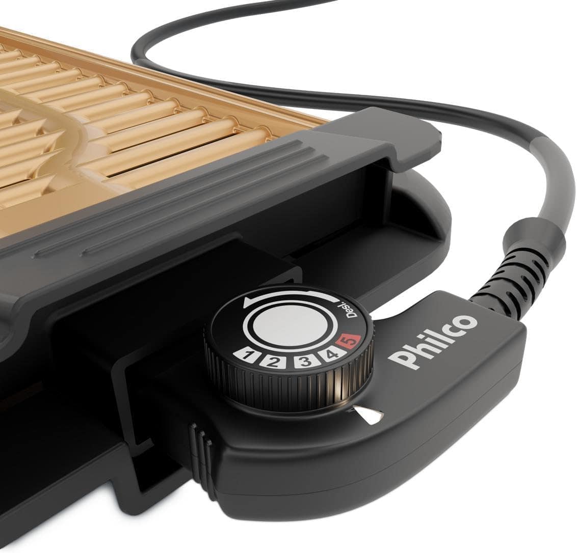 Churrasqueira Elétrica Philco 1200W ; Desmontável e fácil de... - Image 7