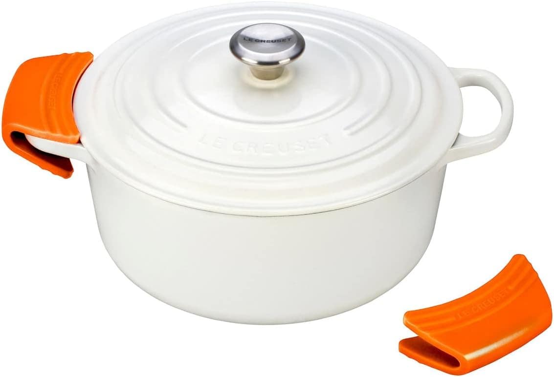 LE CREUSET Conjunto de Pegador, Laranja, Silicone, - Image 2