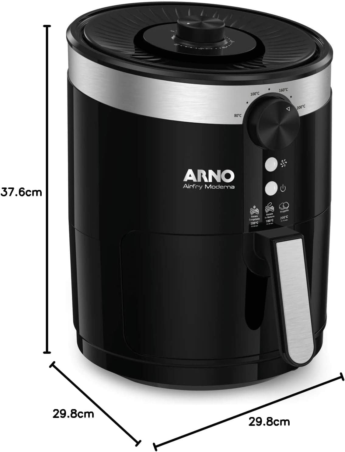 Fritadeira, Arno, Airfry Moderna Pfry, Preto, 110V | É bom mesmo? Descubra antes de comprar - Image 10