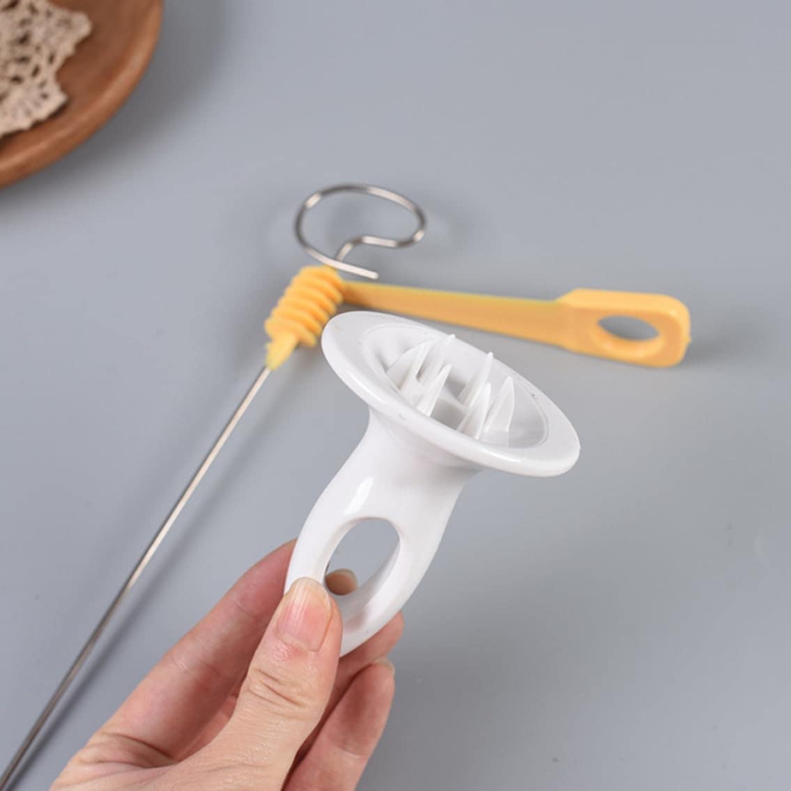 Espiralizador de legumes, fatiador de batata, espiral, manua... - Image 4