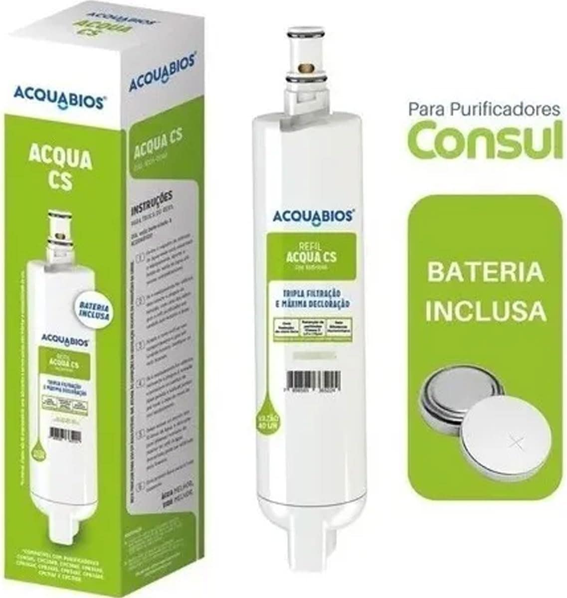 Kit 2 Refil Acqua Filtro Purificador de Água Elétrico CS10 U... | É bom mesmo? Descubra antes de comprar - Image 9