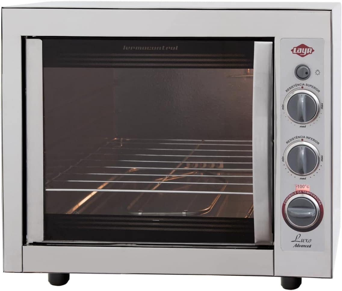 Forno Eletrico Luxo Inox Advanced 2.4 Potencia 2400W - 220v ...