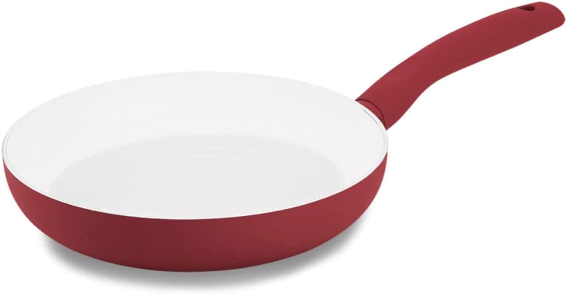 Frigideira De Alumínio 22X5cm Vermelha Hercules - Image 2