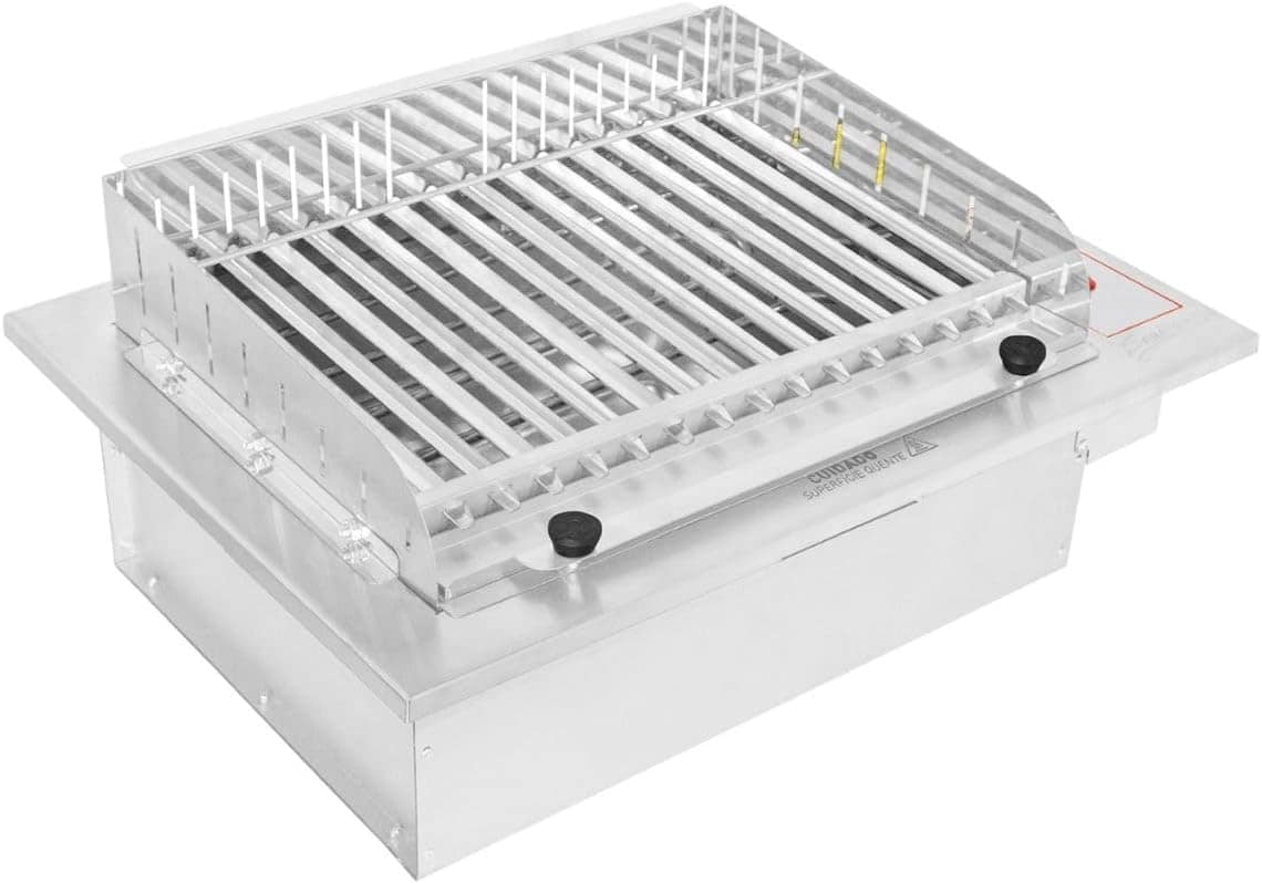 Churrasqueira Elétrica de Embutir com Grelha Argetina, Sem f... - Image 3