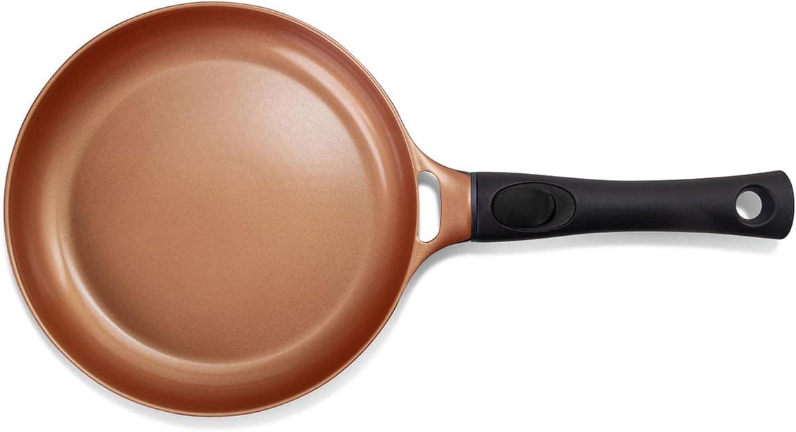 Frigideira Cerâmica com Cabo Destacável 24 cm Preta Le Cook - Image 3