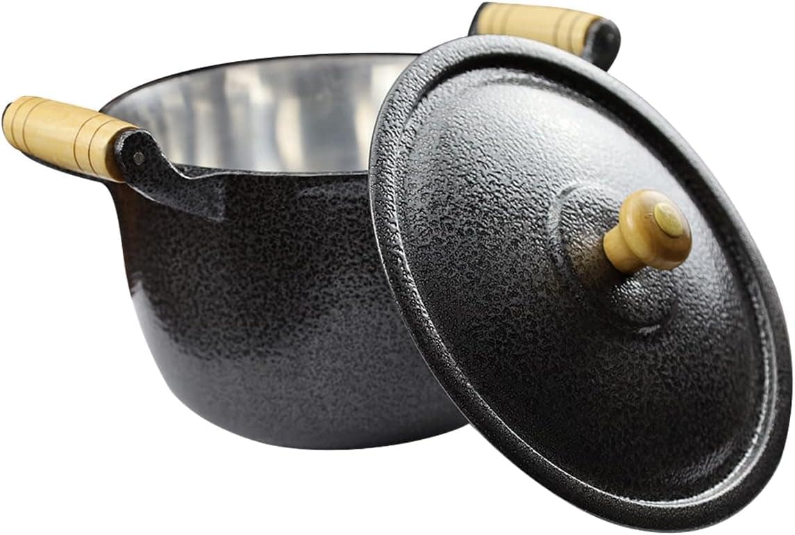 Caldeirão Aluminio Preto Para Feijão 24 cm 5,1 Litros - Image 2