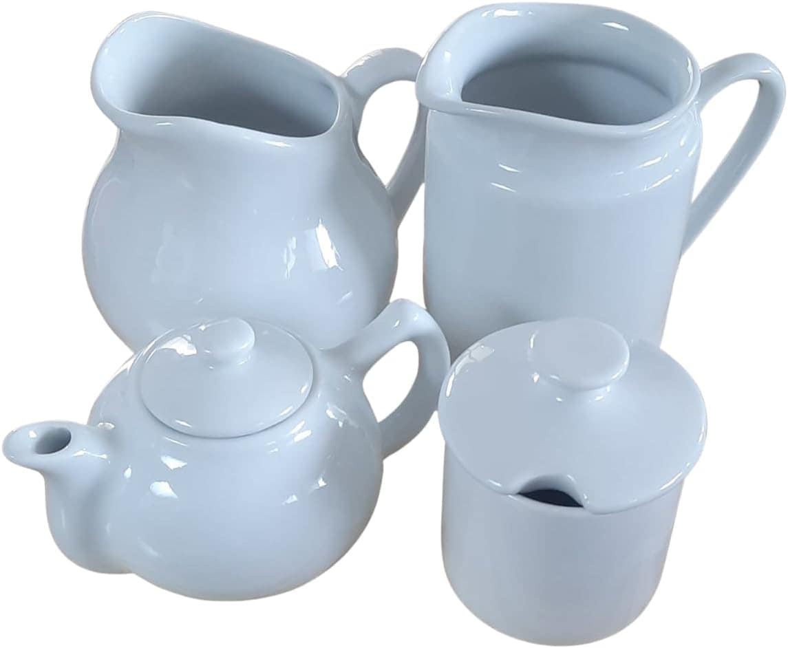 Jogo Café Chá Mesa Posta, Bule Chaleira 400ml + Açucareiro 2... - Image 2