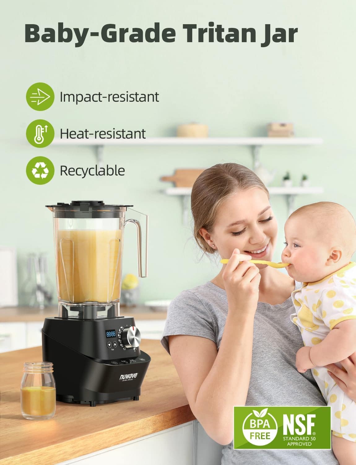 Nuwave Liquidificador Infinity de alto desempenho, nível pro... - Image 5