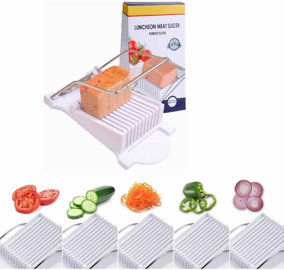 Cortador de Carne e Legumes em Aço Inoxidável, Almoço - Image 2