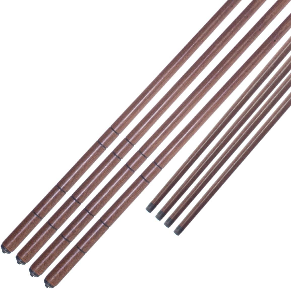 Kit 4 Tacos Para Sinuca Ipê Maxxi Tacos 1,45m + 10 Ponteiras... - Image 2