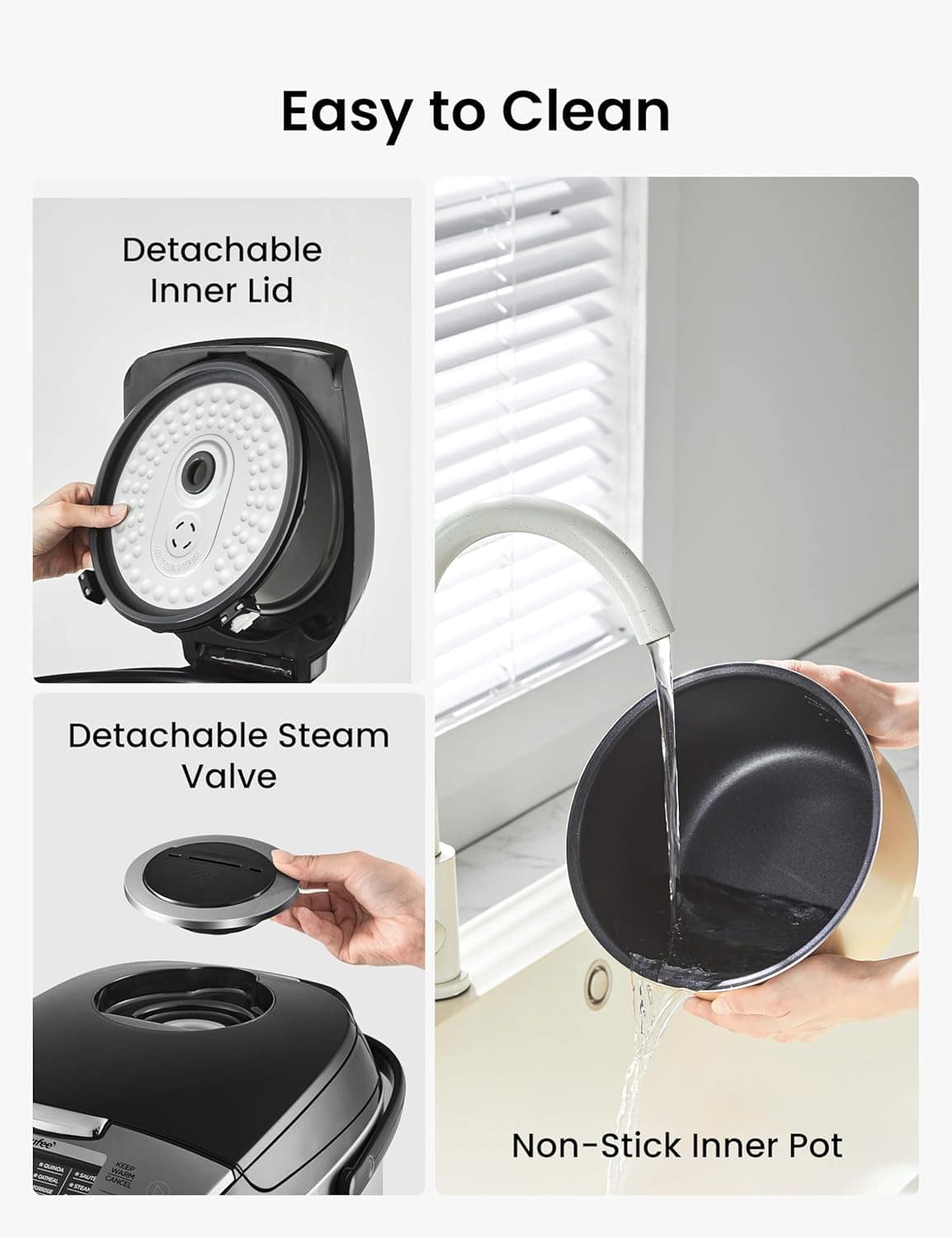 COMFEE ' Rice 12 chávenas cozidas/6 chávenas sem cozinhar, p... - Image 7