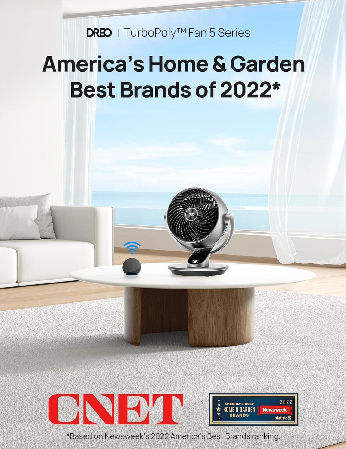 Dreo Ventilador circulador de ar inteligente para quarto, ve... - Image 2