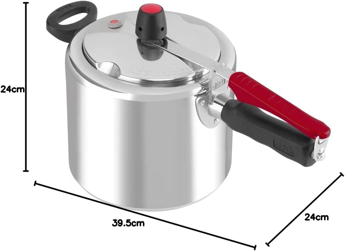 Clock Original Polido Panela De Pressão Polida Original, 7l - Image 8