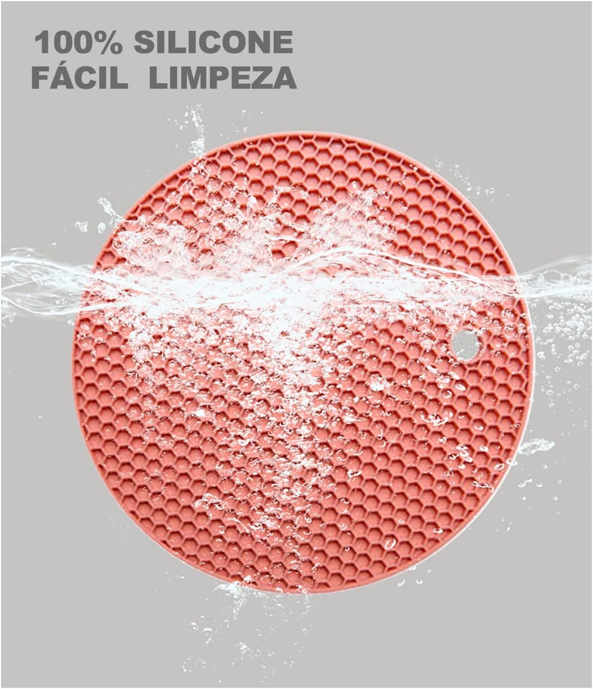 Descanso de Panela em Silicone - Apoio de Panela quente (CIN... - Image 4