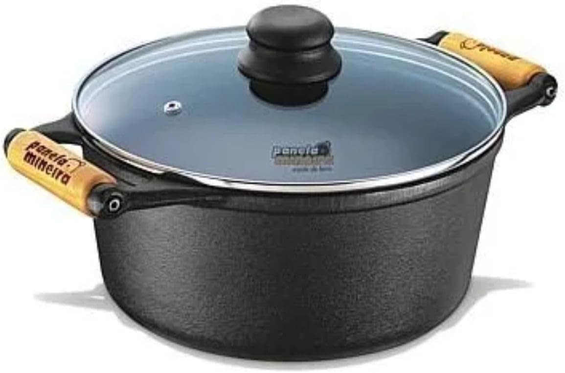 JOGO PANELA CACAROLA FERRO 3 PCS 1,2 ATE 2,2 L- PANELA MINEI... - Image 2