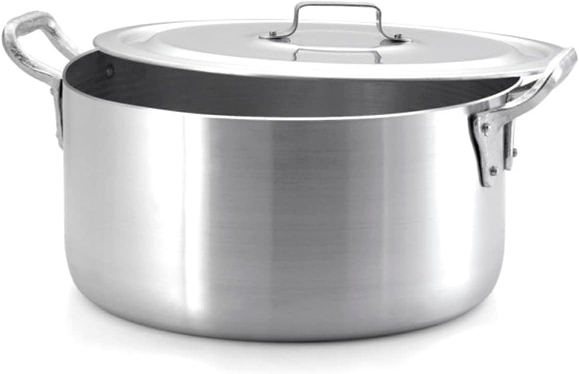 Caçarola a Vapor de Alumínio N.38 Linha Hotel Nacional