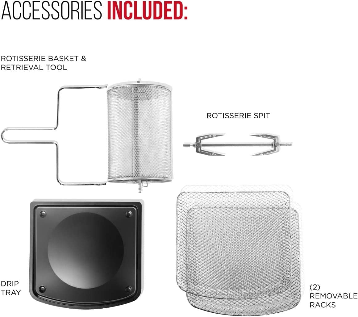 Chefman Fritadeira digital de ar de 6,3 litros + série girat... | É bom mesmo? Descubra antes de comprar - Image 5