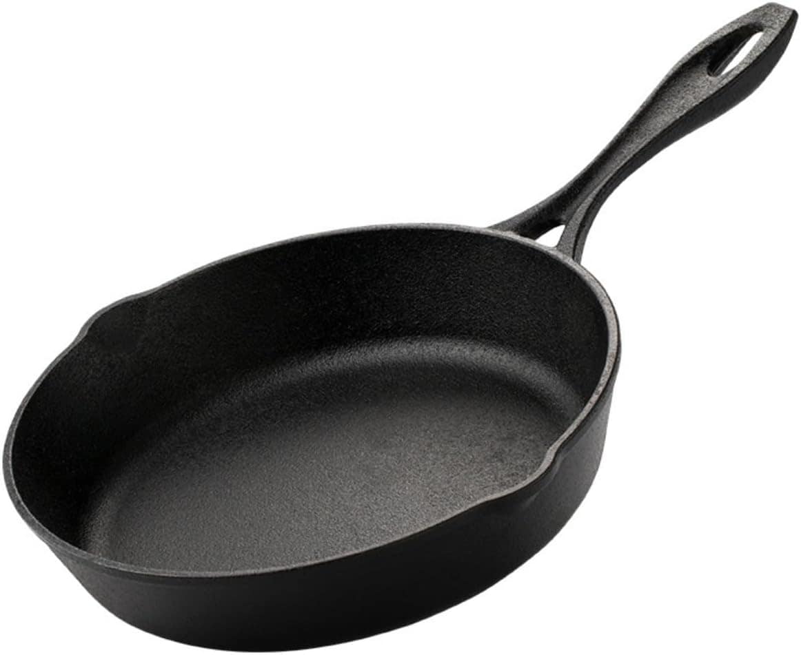 Frigideira De Ferro Fundido Cabo De Ferro De 16 Cm Assadeira