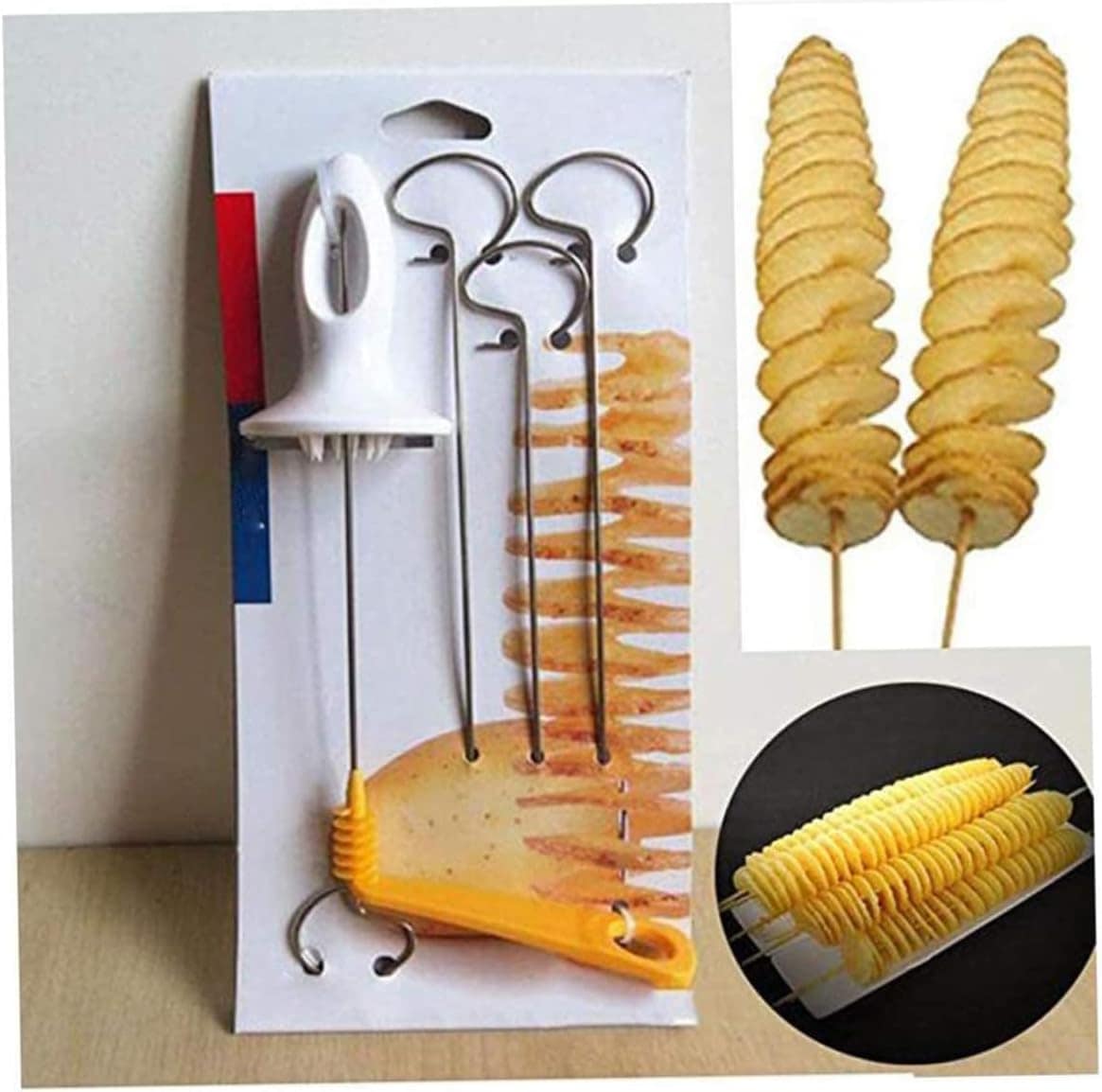 Espiralizador de legumes, fatiador de batata, espiral, manua... - Image 9