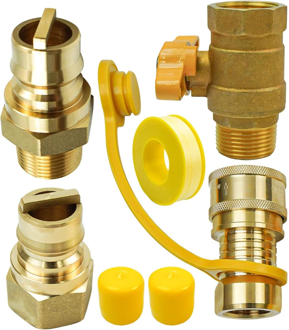 Conexões de conexão rápida de gás natural de 3/10.2 cm adequ...