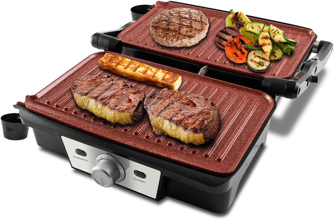 Grill Philco PGR19PI Revestimento Redstone 7 temperaturas 22... - Image 4