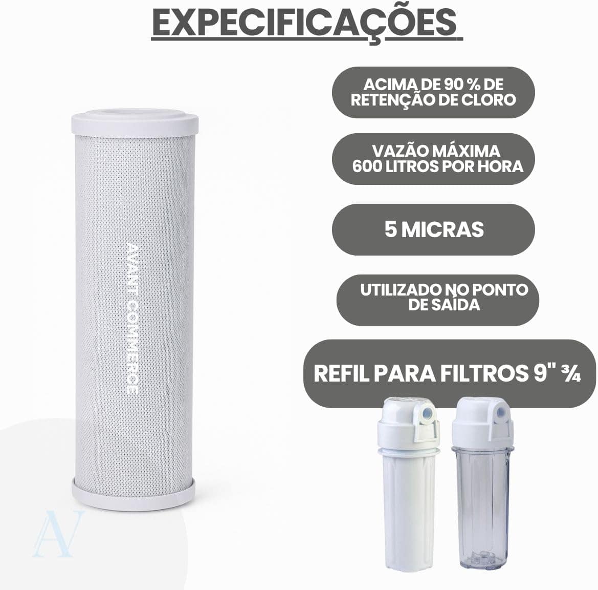 WFS Filtro para Purificadores Carbon Block 93/4 | É bom mesmo? Descubra antes de comprar - Image 4