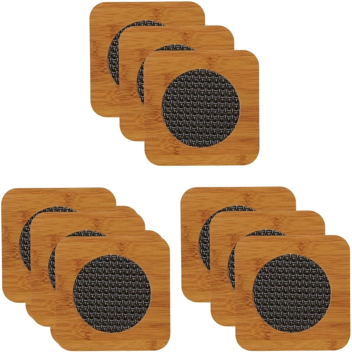 Kit 6 Descanso Porta Panela de Madeira Apoio Para Panelas Nã... - Image 7