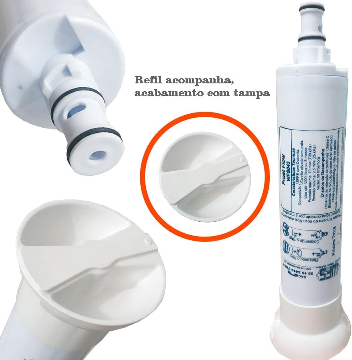 Refil Filtro Compatível Purificador Água Consul CPB33 AB CIX... | É bom mesmo? Descubra antes de comprar - Image 2