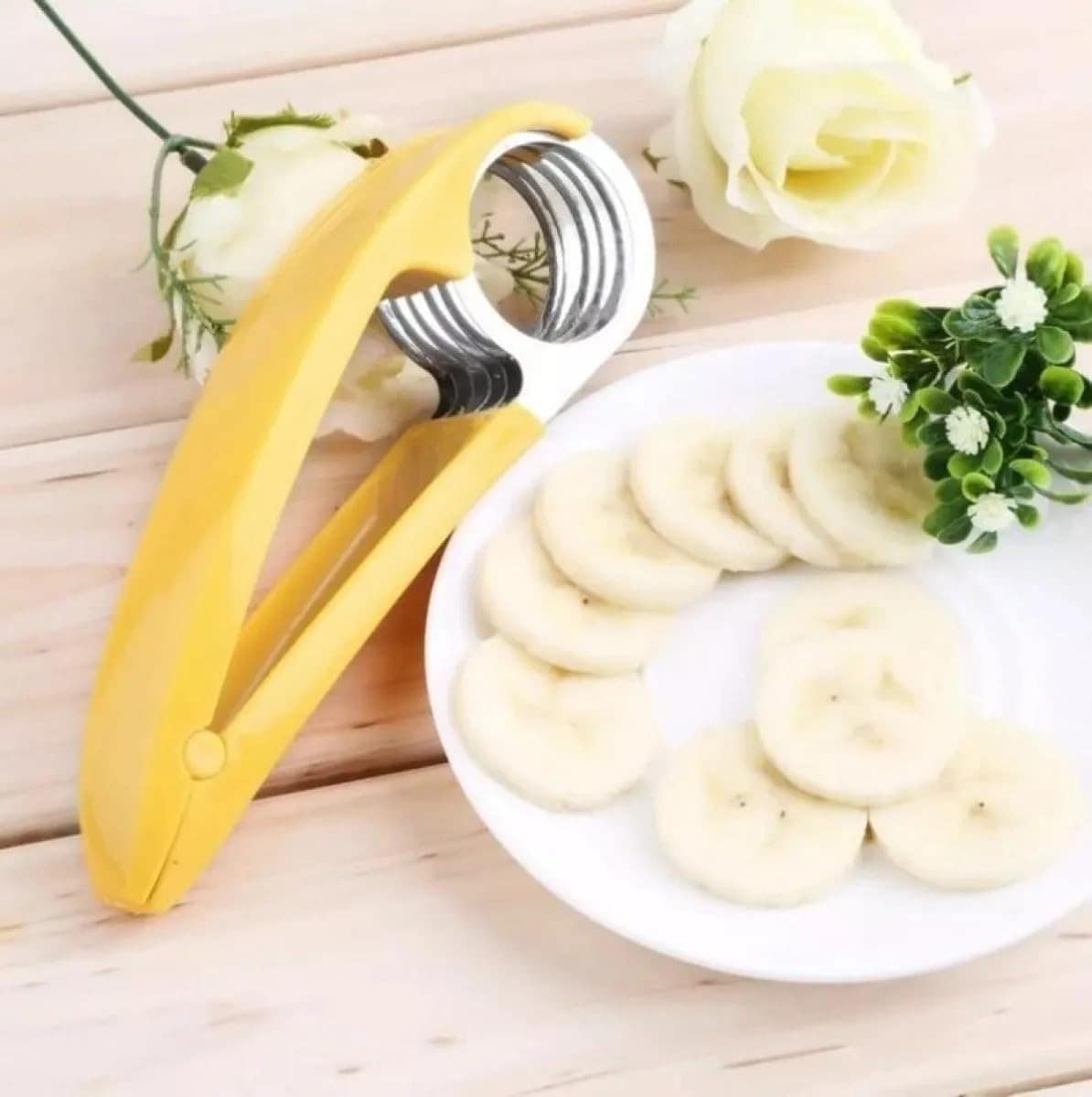 Kit 2 Fatiador Cortador Em Inox De Banana Chips Legumes E Fr... - Image 3