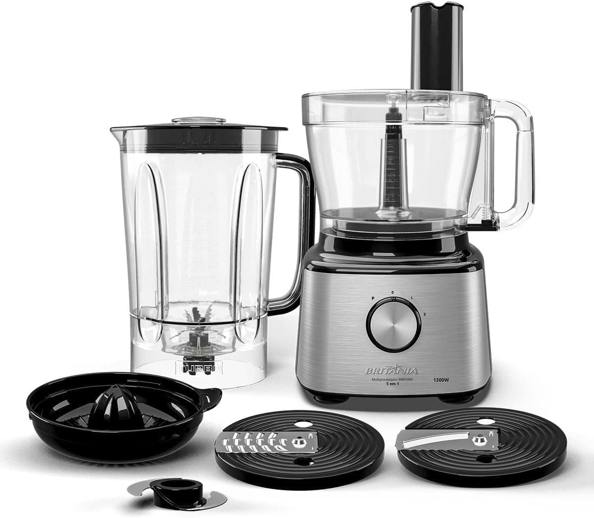 Multiprocessador Britânia 5 em 1 BMP2000 1300W 220V - Image 6