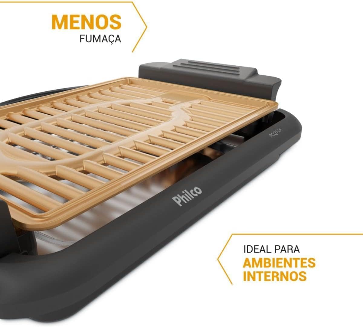 Churrasqueira Elétrica Philco 1200W ; Desmontável e fácil de... - Image 11