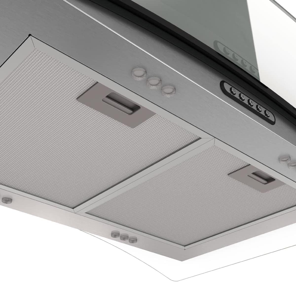 Coifa Ilha Vidro Curvo Inox 90cm - Fogatti - 220V - Image 3