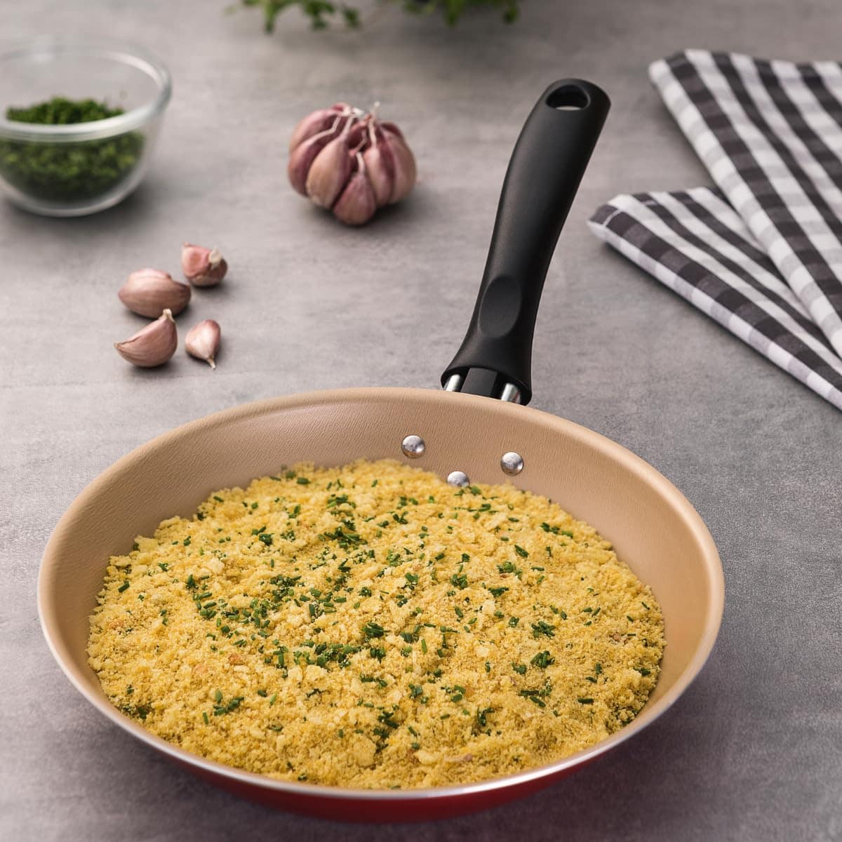 Frigideira Antiaderente Tramontina Com Tampa (20 Cm) - Image 2