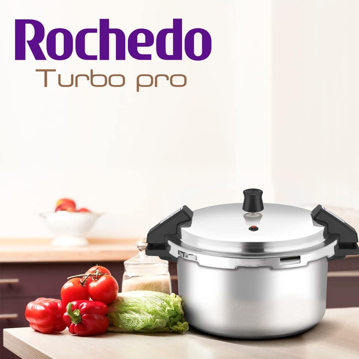 Panela de Pressão Rochedo Rochedo Turbo Pró Polido - Image 5