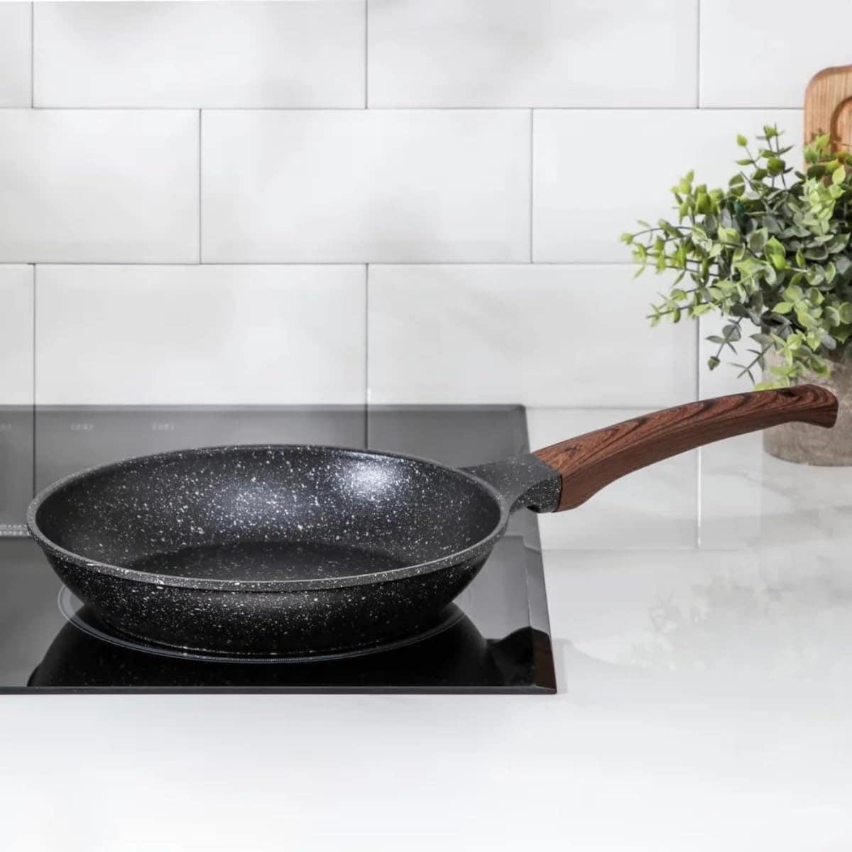 Panela Frigideira 28cm Antiaderente De Cerâmica Com Tampa - Image 5