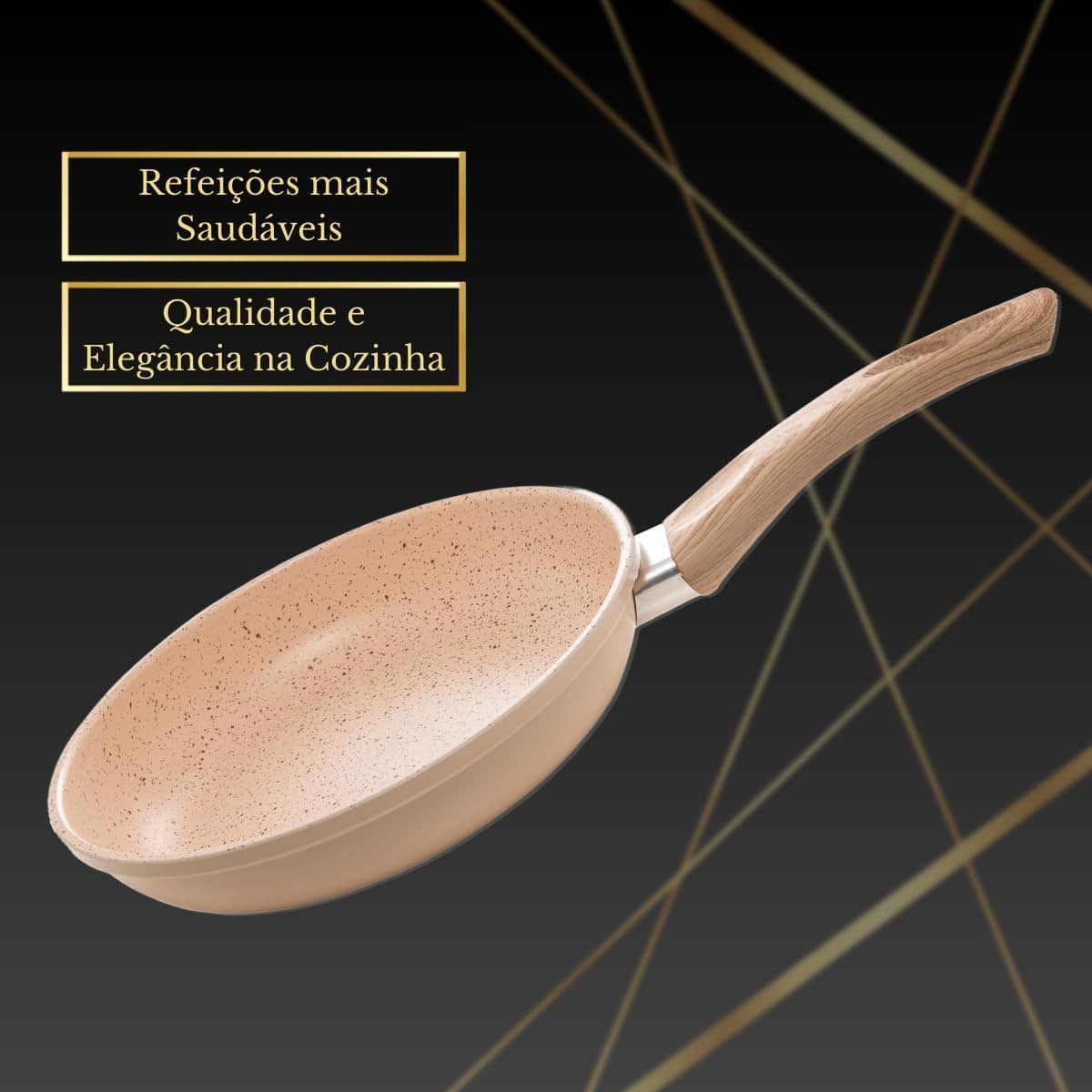 Frigideira de Indução Antiaderente Cerâmica Granilite 20cm - Image 6