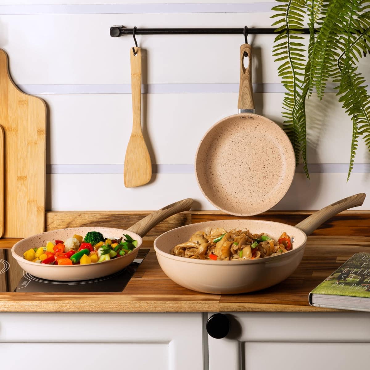 Frigideira de Indução Antiaderente Cerâmica Granilite 20cm - Image 4