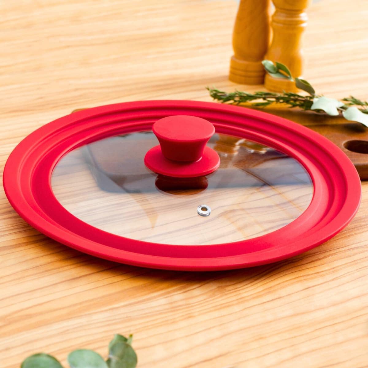 Tampa de Panela Universal 3 EM 1 Ajustavel Adptavel Vidro Te... - Image 7