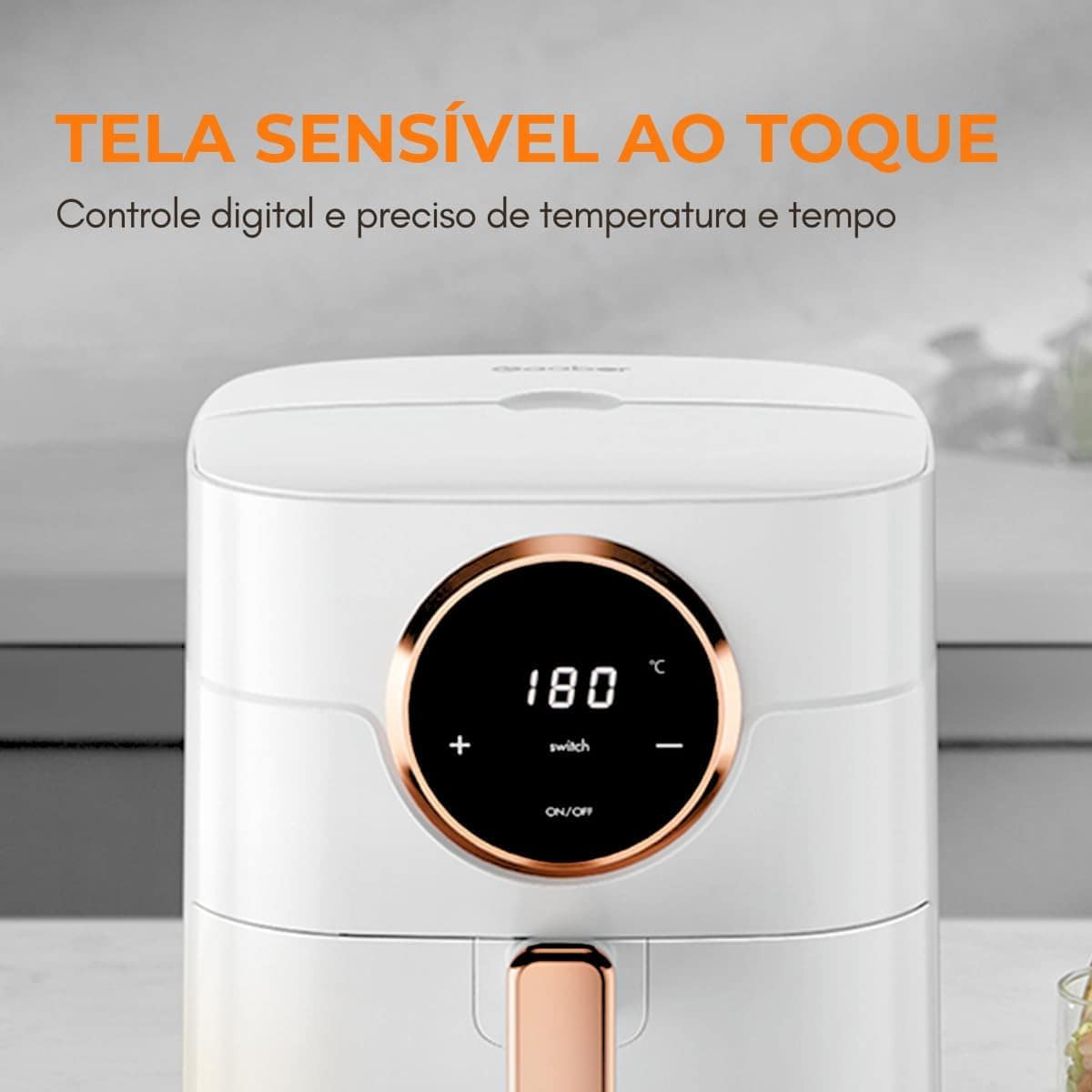 Gaabor Fritadeira Elétrica Sem Óleo Air Fryer 4L 1400w Digit... | É bom mesmo? Descubra antes de comprar - Image 8