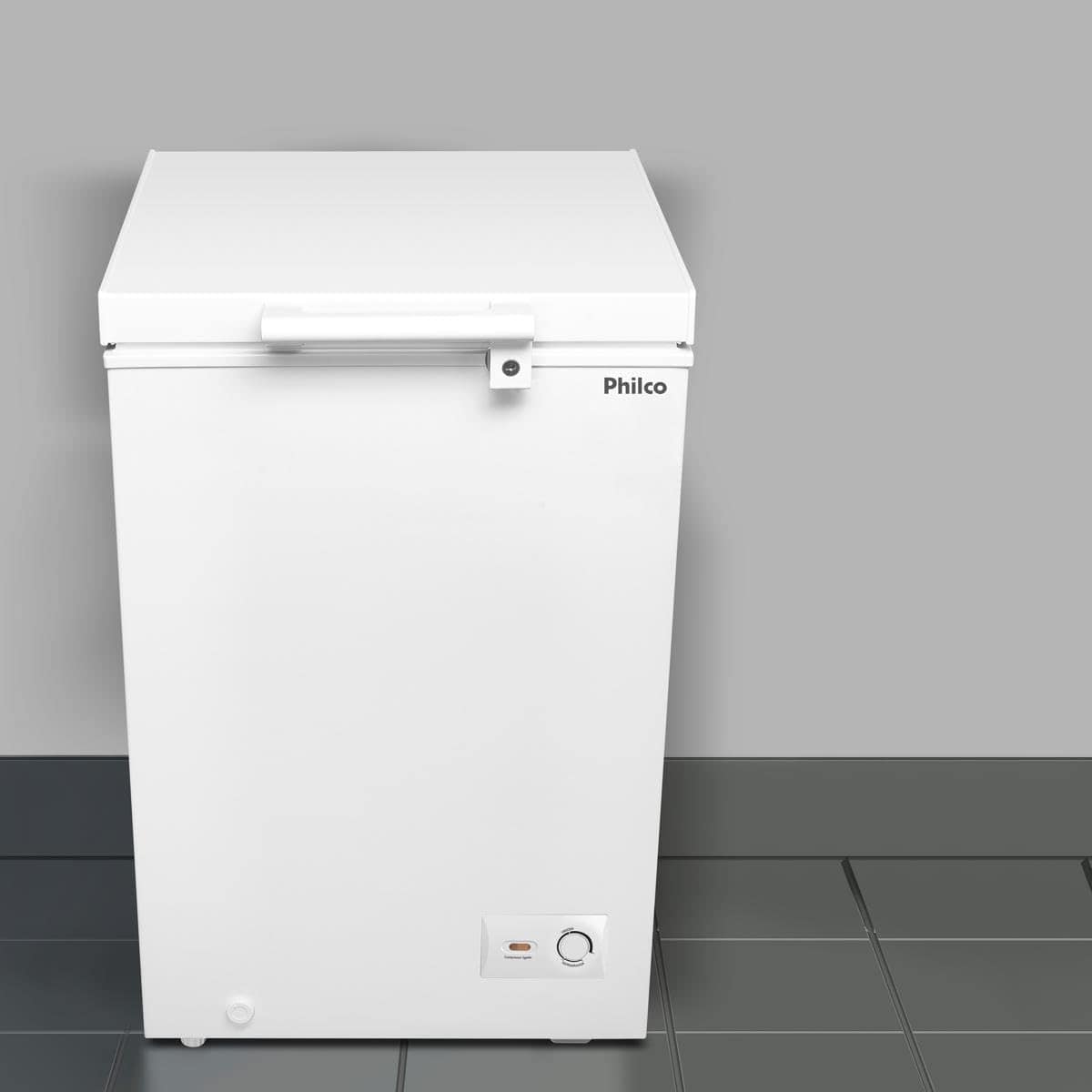 Freezer Horizontal 99L Philco PFH105B 2 em 1 127V