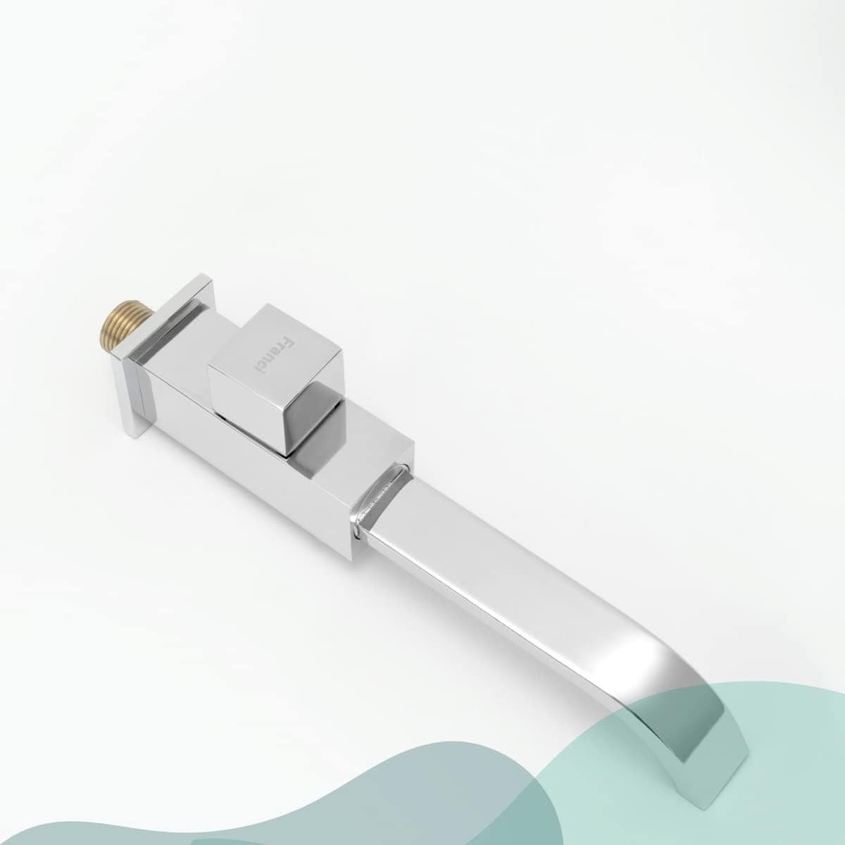 Torneira de Parede para Banheiro Estilo Industrial Quadrada ... - Image 2